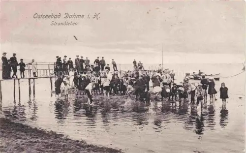 AK / Ansichtskarte DAHME  Ostseebad Schleswig-Holstein Strandleben