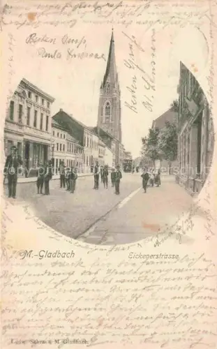 AK / Ansichtskarte MoeNCHENGLADBACH NRW Eickenerstrasse Kirche