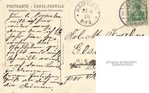 AK / Ansichtskarte HAMBURG  CITY Anlagen am Jungfernstieg