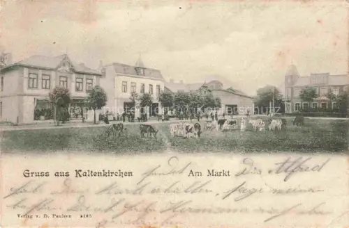 AK / Ansichtskarte Kaltenkirchen Holstein Partie am Markt