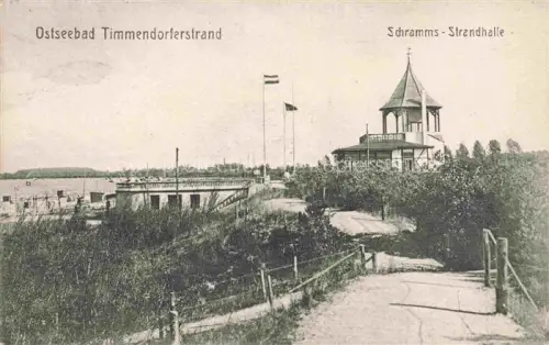 AK / Ansichtskarte Timmendorferstrand Timmendorf  Timmendorfer Strand Schramms Strandhalle