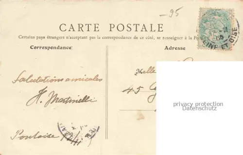 AK / Ansichtskarte PONTOISE 95 Val-d Oise Promenades des bords de l Eau