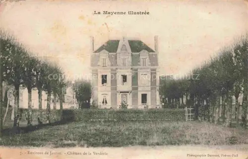 AK / Ansichtskarte Mayenne 53 Mayenne Illustree Chateau de la Verderie