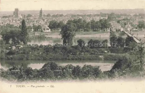 AK / Ansichtskarte TOURS 37 Indre-et-Loire Vue generale