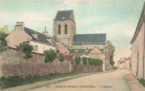 AK / Ansichtskarte Saint-Ouen l Aumone Pontoise 95 Val-d Oise L Eglise