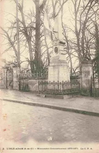 AK / Ansichtskarte L Isle-Adam PONTOISE 95 Val-d Oise Monument Commemoratif