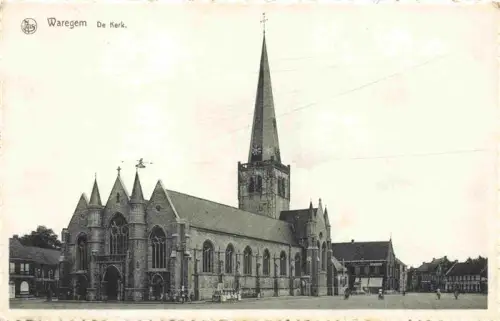 AK / Ansichtskarte Waregem Waereghem West-Vlaanderen Belgie De Kerk