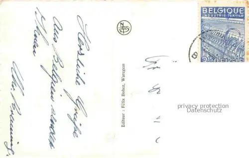 AK / Ansichtskarte Waregem Waereghem West-Vlaanderen Belgie De Kerk