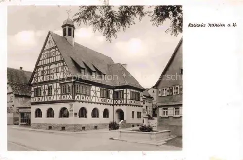 AK / Ansichtskarte Oedheim Kocher BW Rathaus