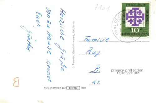 AK / Ansichtskarte Oedheim Kocher BW Rathaus