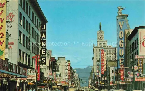 AK / Ansichtskarte VANCOUVER BC Canada Granville Street