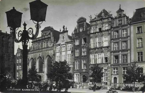 AK / Ansichtskarte GDANSK Danzig PL Kamieniczki