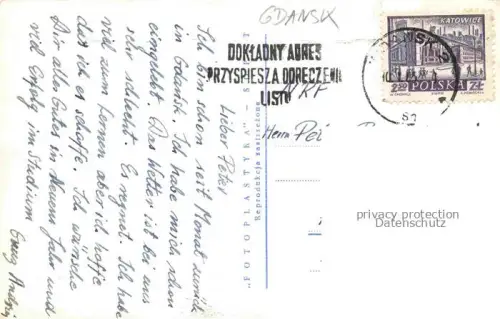 AK / Ansichtskarte GDANSK Danzig PL Kamieniczki