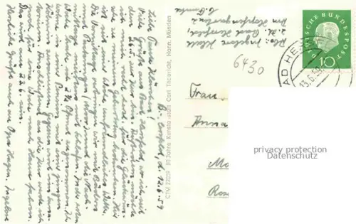 AK / Ansichtskarte BAD HERSFELD Kurpark Wigbertshoehe Wandelhalle Sanatorium Neue Wandelhalle