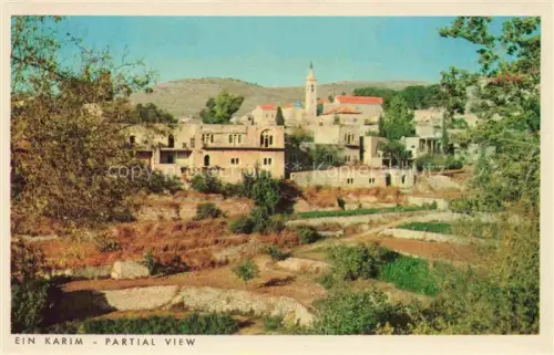 AK / Ansichtskarte Ein Kerem Israel Partial View