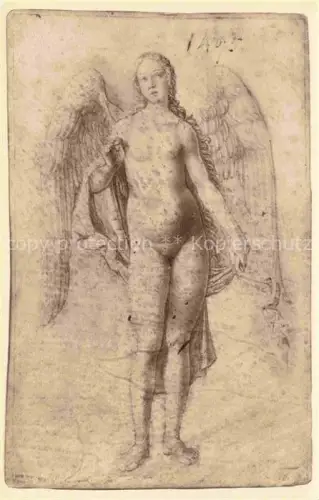 AK / Ansichtskarte MOCETTO Girolamo (1458-1531) Kuenstlerkarte Genius England Engelfrau 