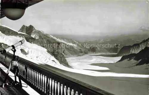 AK / Ansichtskarte Gletscher Ferner Glacier Glaciar Ghiacciaio-- Jungfrau Bahn Joch Gabelhorn Schweiz