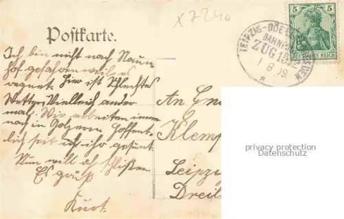 AK / Ansichtskarte Grimma Sachsen Teilansicht