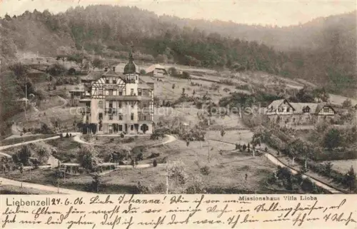 AK / Ansichtskarte Liebenzell BAD LIEBENZELL Missionshaus Villa Lioba