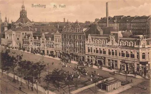 AK / Ansichtskarte St Pauli Hamburg Platz
