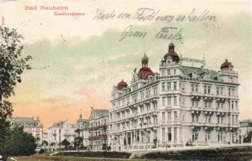 AK / Ansichtskarte BAD NAUHEIM Goethestrasse