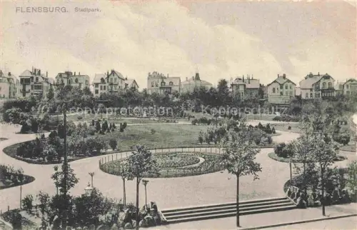 AK / Ansichtskarte FLENSBURG  Flensborg Schleswig-Holstein Stadtpark