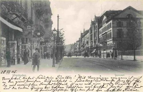 AK / Ansichtskarte WIESBADEN Taunusstrasse