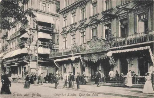 AK / Ansichtskarte BERLIN  CITY Unter den Linden Kranzler-Ecke