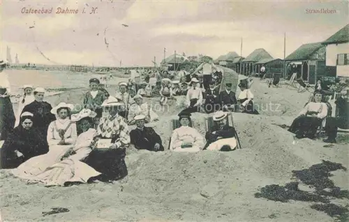 AK / Ansichtskarte DAHME  Ostseebad Schleswig-Holstein Strandleben