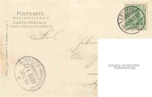 AK / Ansichtskarte LEIPZIG Sachsen Blick auf das Reichsgericht