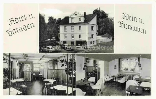 AK / Ansichtskarte BAD OEYNHAUSEN NRW Hotel Finselbach Gastraeume