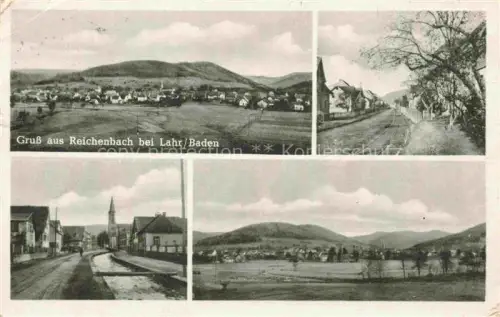 AK / Ansichtskarte Reichenbach Lahr Ortenaukreis BW Panorama Hauptstrasse Kirche