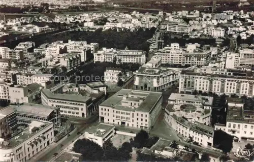 AK / Ansichtskarte RABAT  Maroc Centre Ville vue aérienne