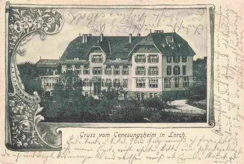 AK / Ansichtskarte Lorch Remstal BW Genesungsheim Bilderrahmen