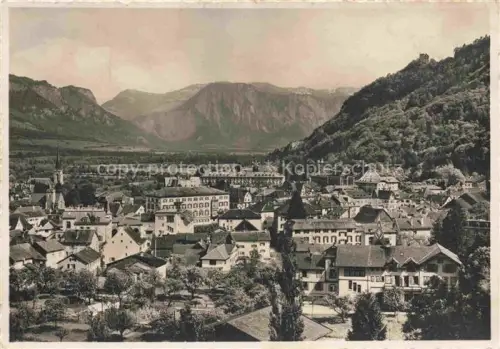 AK / Ansichtskarte Ragaz Bad SG Panorama Alpen