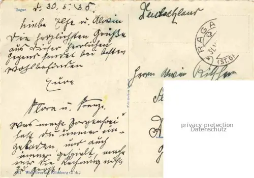 AK / Ansichtskarte Ragaz Bad SG Panorama Alpen