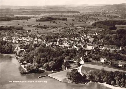 AK / Ansichtskarte Fischbach Friedrichshafen Bodensee BW Fliegeraufnahme
