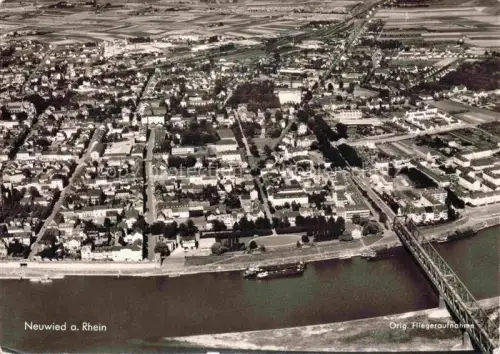 AK / Ansichtskarte NEUWIED Rhein Fliegeraufnahme