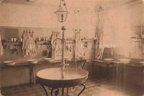 AK / Ansichtskarte Schnepfenthal-Roedichen Waltershausen Thueringen Erziehungsanstalt Untere Waschstube