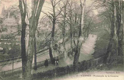 AK / Ansichtskarte VANNES 56 Morbihan Promenade de la Garenne