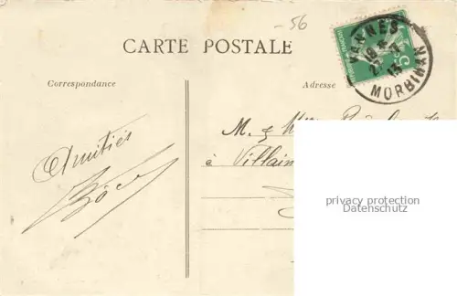 AK / Ansichtskarte VANNES 56 Morbihan Promenade de la Garenne