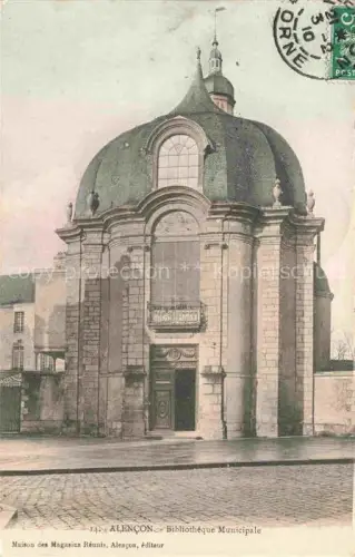 AK / Ansichtskarte ALENCON 61 Orne Bibliothek Municipale 