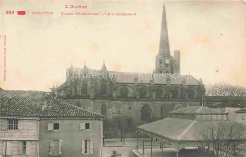 AK / Ansichtskarte Mirepoix  Pamiers 09 Ariege Kirche