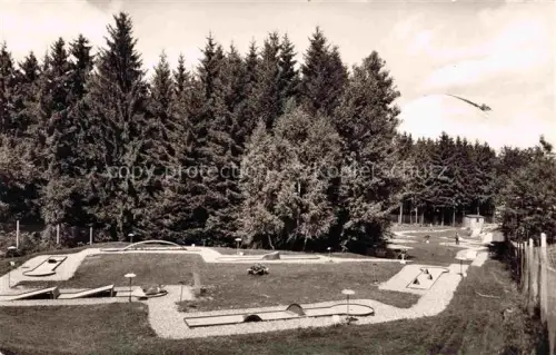 AK / Ansichtskarte Hirschau Oberpfalz Minigolfplatz Monte Kaolino