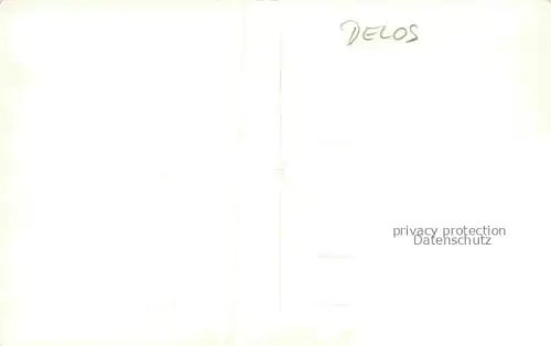 AK / Ansichtskarte Delos Delo Greece Vue des Ruines