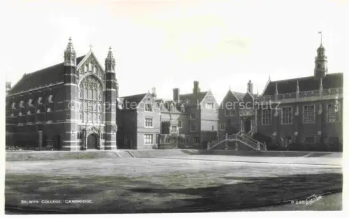 AK / Ansichtskarte Cambridge  Cambridgeshire UK Selwyn College