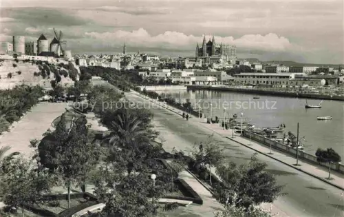 AK / Ansichtskarte Palma de Mallorca ES Vista desde Paseo Maritimo