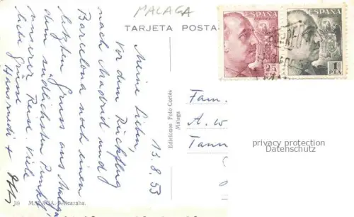 AK / Ansichtskarte MALAGA Andalucia ES Alcazaba