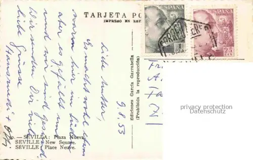 AK / Ansichtskarte SEVILLA Andalucia ES Plaza Nueva