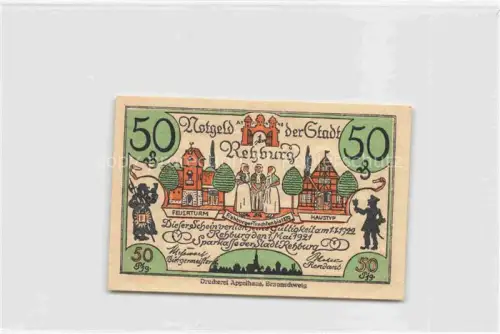 AK / Ansichtskarte Rehburg Bad Feuerturm Haustyp Trachten  